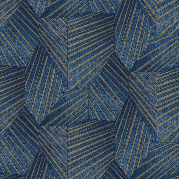 Galerie Wallpaper Product code: 10152-08 - ELLE Decoration Wallpaper Collection - Blue Gold Colours -  