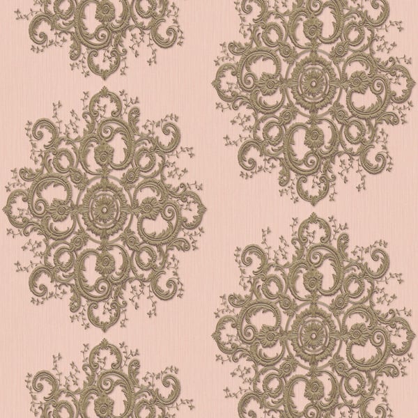 Galerie Wallpaper Product code: 10154-05 - ELLE Decoration Wallpaper Collection - Blush Pink Gold Colours -  