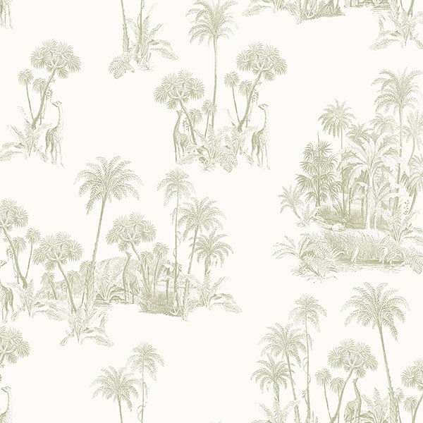 Galerie Wallpaper Product code: 12598 - Ted Baker Fantasia Wallpaper Collection - Cream Green Colours -  