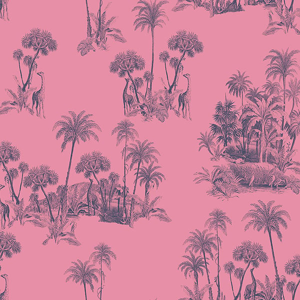 Galerie Wallpaper Product code: 12601 - Ted Baker Fantasia Wallpaper Collection - Pink Blue Colours -  