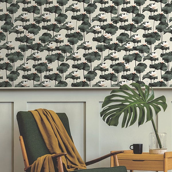 Galerie Wallpaper Product code: 12670R - Ted Baker Fantasia Wallpaper Collection - Beige Green Pink Colours -  