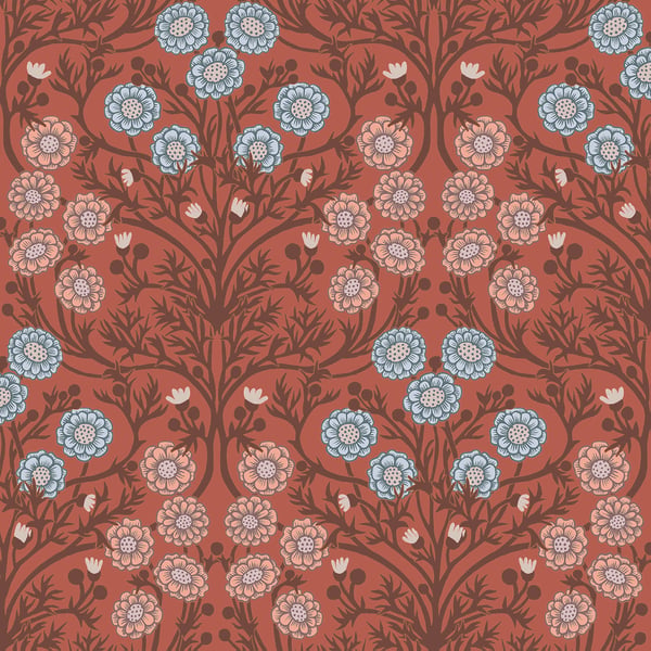 Galerie Wallpaper Product code: 14021 - Ekbacka Wallpaper Collection - Terracotta Colours -  