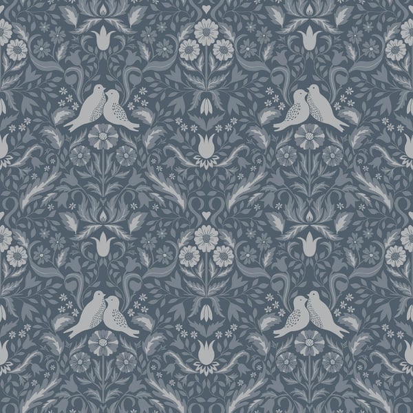 Galerie Wallpaper Product code: 14028 - Ekbacka Wallpaper Collection - Blue Colours -  
