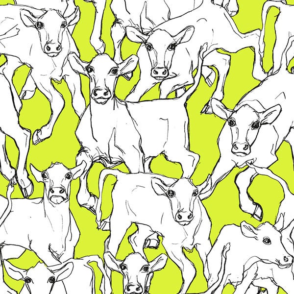 Galerie Wallpaper Product code: 14105 - Marimekko 5 Wallpaper Collection - Green White Black Colours -  