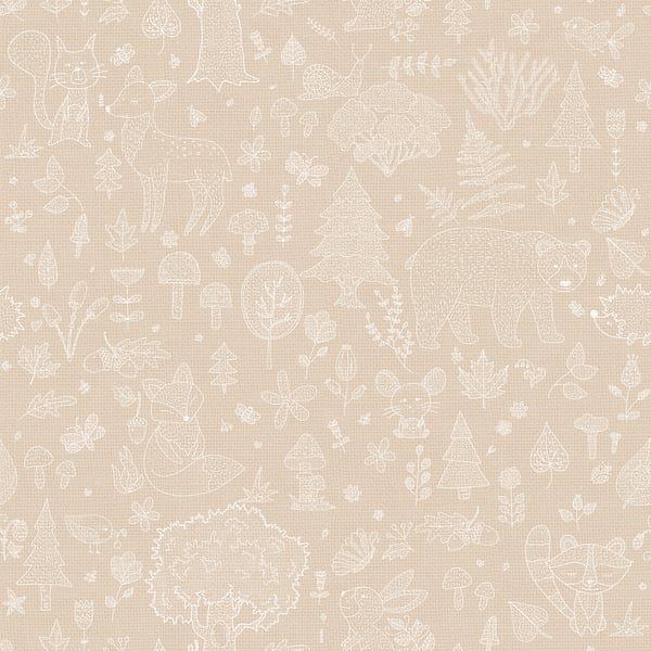 Galerie Wallpaper Product code: 14809 - Little Explorers 2 Wallpaper Collection - Beige Colours -  