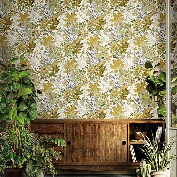 Galerie Wallpaper Product code: 18507R - Into The Wild Wallpaper Collection - Yellow Colours -  