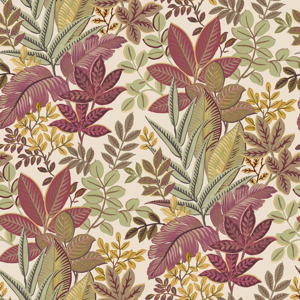 Galerie Wallpaper Product code: 18508 - Into The Wild Wallpaper Collection - Red Colours -  