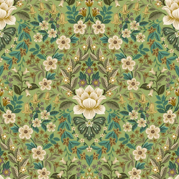 Galerie Wallpaper Product code: 18517 - Into The Wild Wallpaper Collection - Green Colours -  