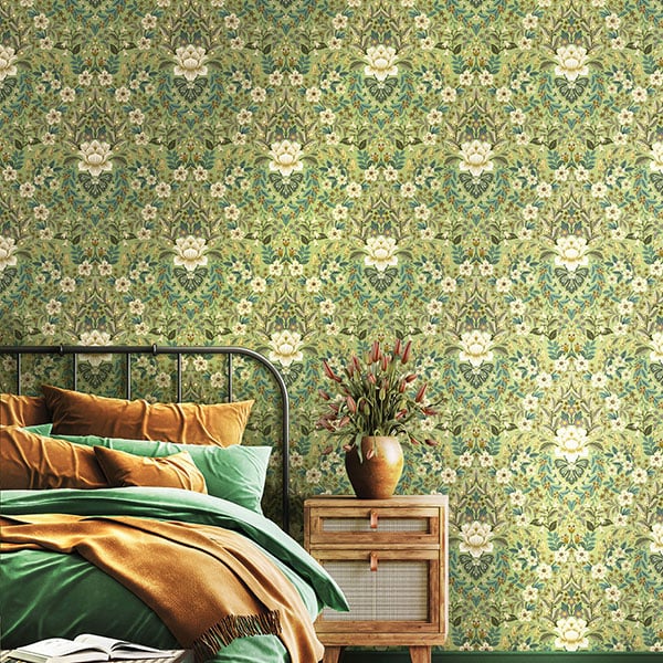 Galerie Wallpaper Product code: 18517R - Into The Wild Wallpaper Collection - Green Colours -  