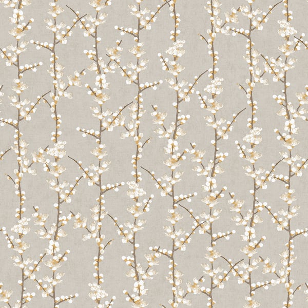 Galerie Wallpaper Product code: 1904-2 - Spring Blossom Wallpaper Collection - Grey Colours -  