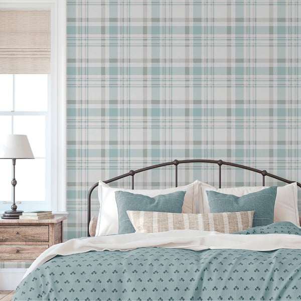 Galerie Wallpaper Product code: 1906-1_2 - Spring Blossom Wallpaper Collection - Turqouise Grey White Colours -  