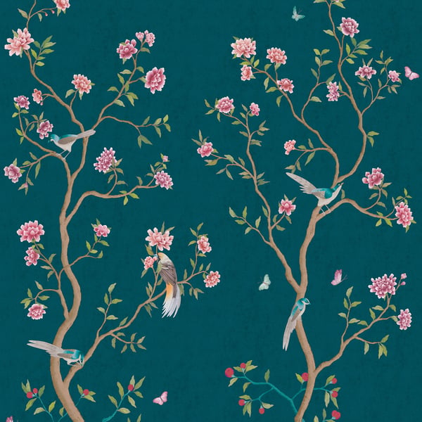 Galerie Wallpaper Product code: 1911-3 - Spring Blossom Wallpaper Collection - Green Colours -  