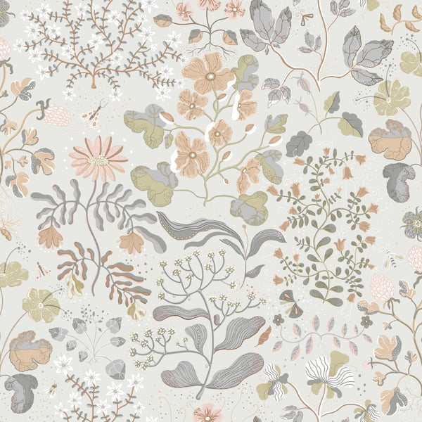 Galerie Wallpaper Product code: 22004 - Fagring Wallpaper Collection - Grey/green Colours -  