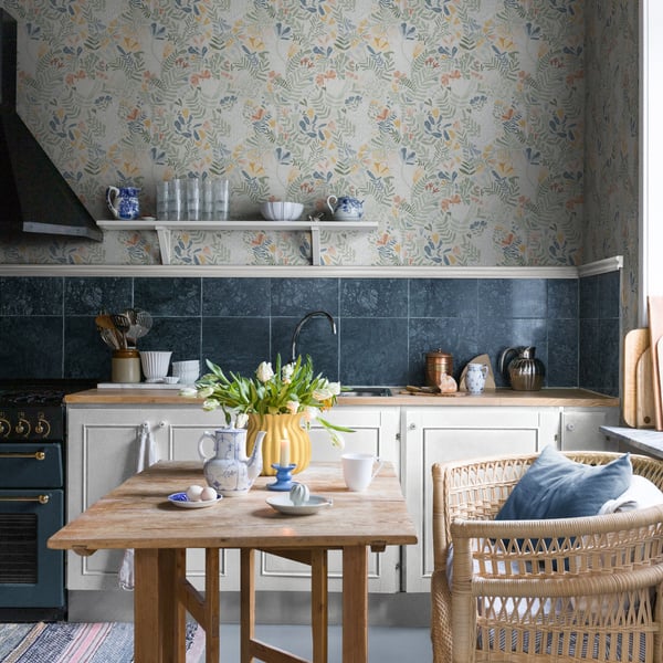 Galerie Wallpaper Product code: 22005_2 - Fagring Wallpaper Collection - Blue/green Colours -  
