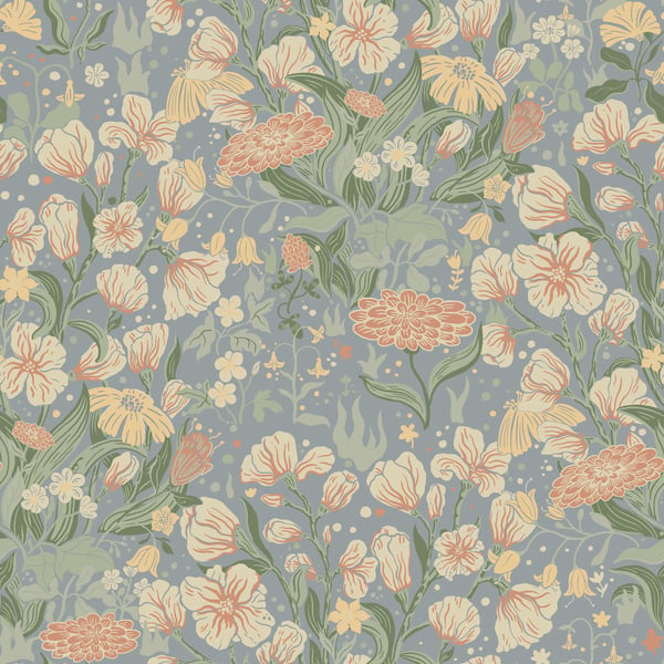Galerie Wallpaper Product code: 22013 - Fagring Wallpaper Collection - Pink/grey Colours -  