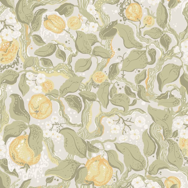 Galerie Wallpaper Product code: 22025 - Fagring Wallpaper Collection - Green/grey Colours -  