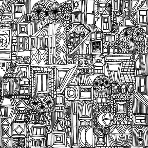 Galerie Wallpaper Product code: 23300 - Marimekko 5 Wallpaper Collection - Black White Colours -  
