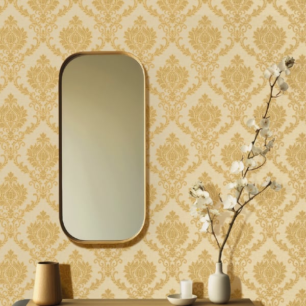 Galerie Wallpaper Product code: 23642_2 - Classic Italian Wallpaper Collection - Gold Colours -  