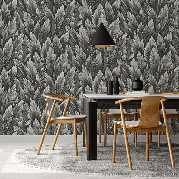 Galerie Wallpaper Product code: 26710R - Tropical Wallpaper Collection - Blackberry Colours -  