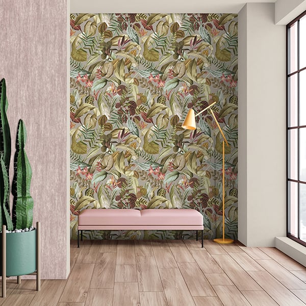 Galerie Wallpaper Product code: 26738R - Tropical Wallpaper Collection - Peanut Colours -  