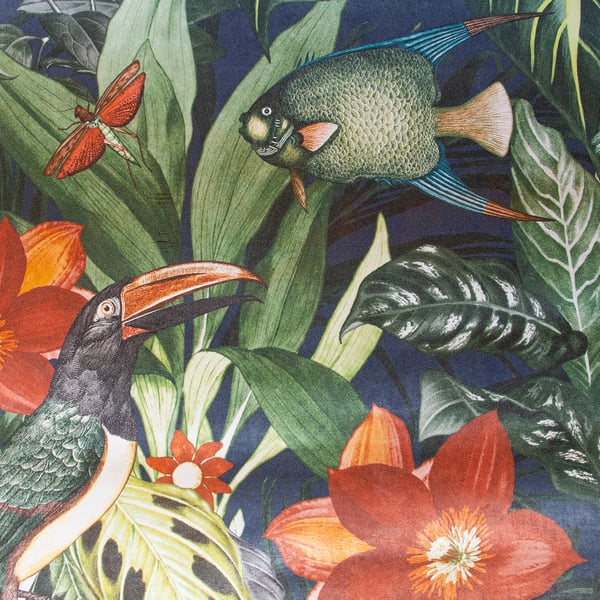 Galerie Wallpaper Product code: 26743 - Tropical Wallpaper Collection - Blueberry Colours -  