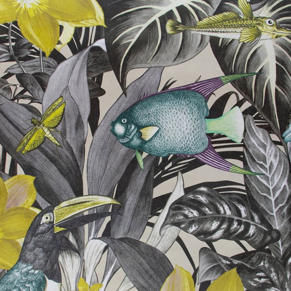 Galerie Wallpaper Product code: 26745 - Tropical Wallpaper Collection - Blackberry Colours -  