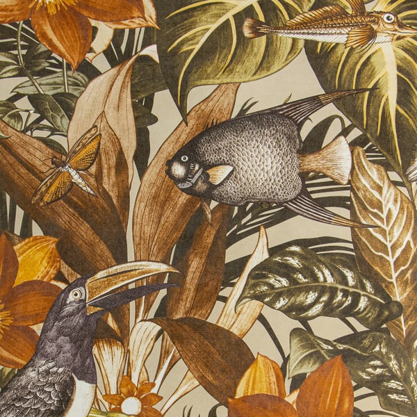 Galerie Wallpaper Product code: 26748 - Tropical Wallpaper Collection - Peanut Colours -  