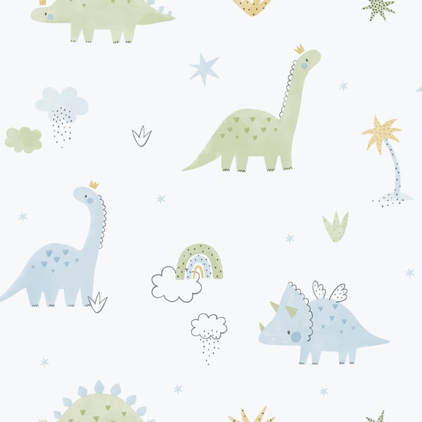 Galerie Wallpaper Product code: 283-2 - Bambino Wallpaper Collection - Blue/Green Colours -  