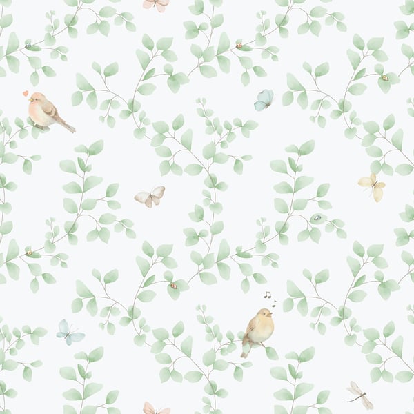 Galerie Wallpaper Product code: 284-3 - Bambino Wallpaper Collection - Green Colours -  