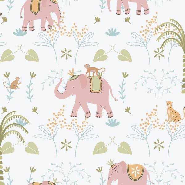 Galerie Wallpaper Product code: 285-1 - Bambino Wallpaper Collection - Pink Colours -  