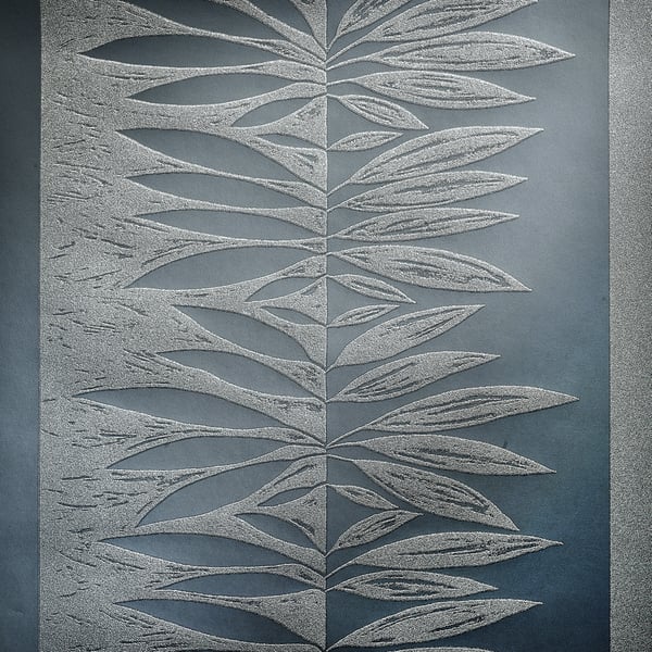 Galerie Wallpaper Product code: 30018 - Slow Living Wallpaper Collection - Blue Silver  Colours -  