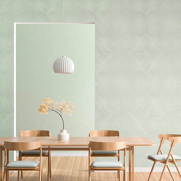 Galerie Wallpaper Product code: 30032R - Slow Living Wallpaper Collection - Gold Silver Turquoise Mint Colours -  