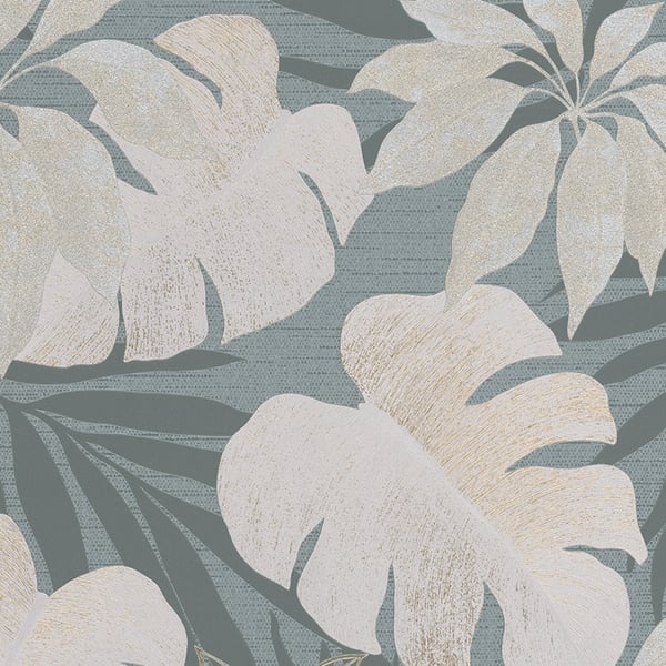 Galerie Wallpaper Product code: 31601 - Avalon Wallpaper Collection - Blue Grey Gold Beige Colours -  