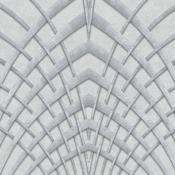 Galerie Wallpaper Product code: 32253 - Avalon Wallpaper Collection - Grey Silver Colours -  