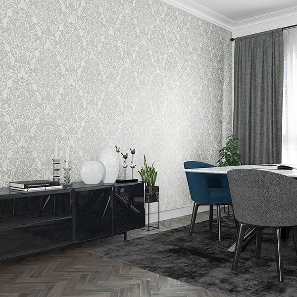 Galerie Wallpaper Product code: 32602R - City Glam Wallpaper Collection - Grey White Colours -  
