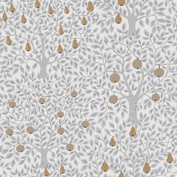 Galerie Wallpaper Product code: 33012 - Apelviken 2 Wallpaper Collection - White Grey Gold Colours -  