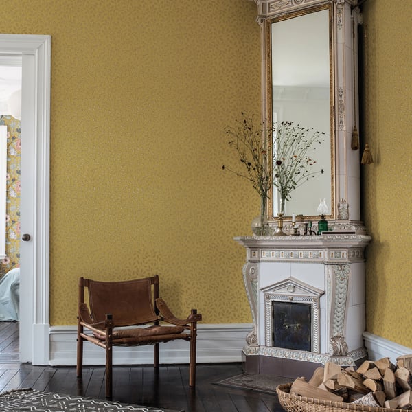 Galerie Wallpaper Product code: 33017_2 - Apelviken Wallpaper Collection - Yellow Gold Colours -  