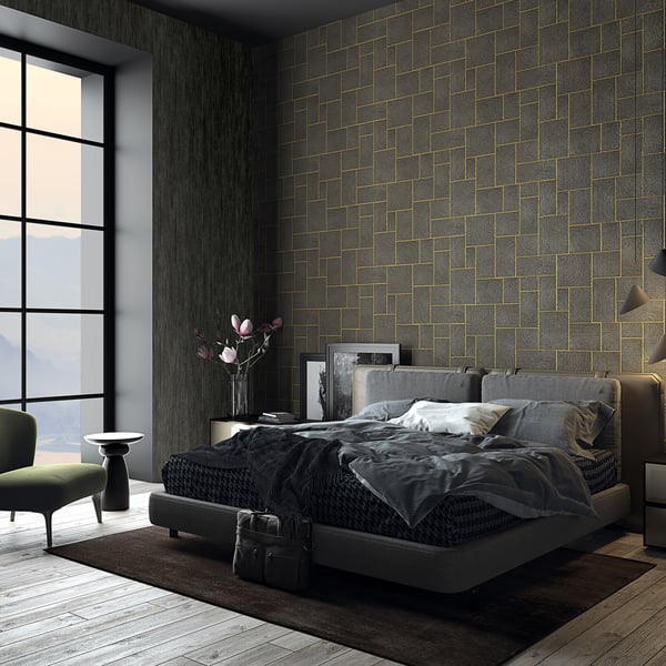 Galerie Wallpaper Product code: 33223_3 - Natural Opulence Wallpaper Collection - Black Colours -  