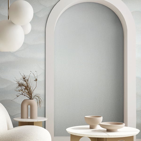 Galerie Wallpaper Product code: 34017R - Hotel Wallpaper Collection - Grey, Blue Colours -  