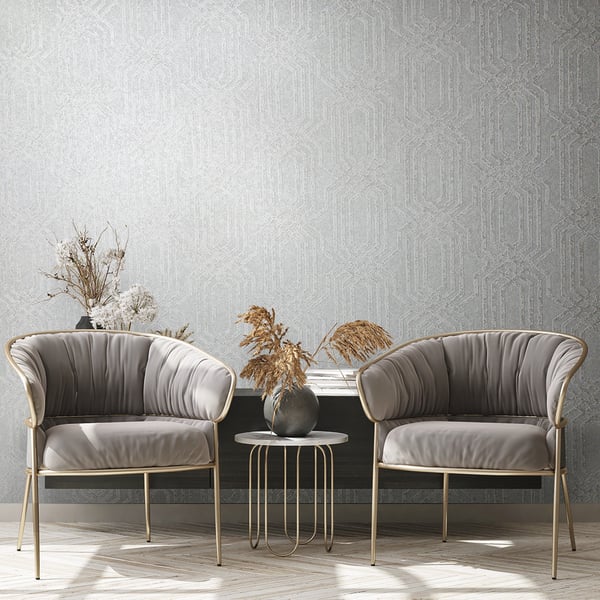 Galerie Wallpaper Product code: 34042R - Hotel Wallpaper Collection - Grey Colours -  