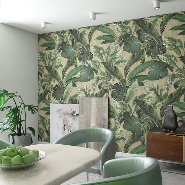Galerie Wallpaper Product code: 34198R - Loft 2 Wallpaper Collection - Green, Beige Colours -  