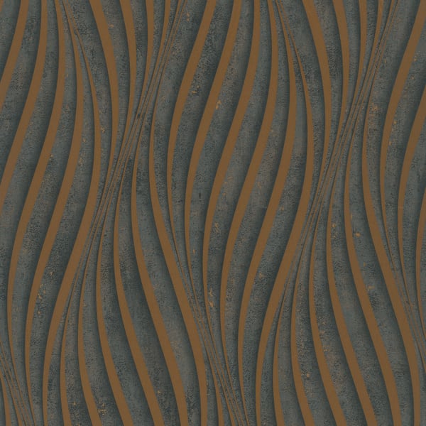 Galerie Wallpaper Product code: 34263 - The New Design Book Wallpaper Collection - Black  Copper Colours -  