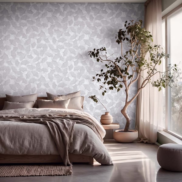 Galerie Wallpaper Product code: 35783_2 - Boho Fine Linen Wallpaper Collection - Grey Colours -  