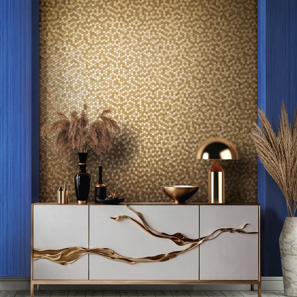 Galerie Wallpaper Product code: 35815_2 - Fashion Icon Wallpaper Collection - Gold Colours -  