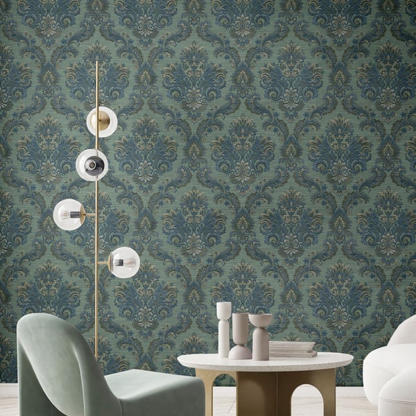 Galerie Wallpaper Product code: 35945_2 - Ornamenta Wallpaper Collection - Green Blue Colours -  