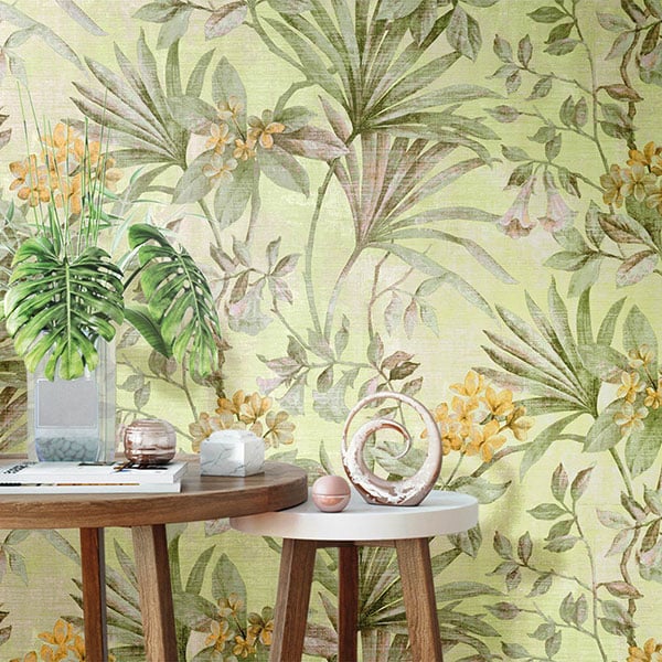 Galerie Wallpaper Product code: 3705R - Tendenza Wallpaper Collection - Acid Green Colours -  