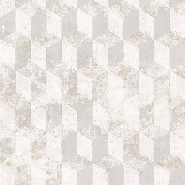 Galerie Wallpaper Product code: 3750 - Tendenza Wallpaper Collection - White Silver Colours -  