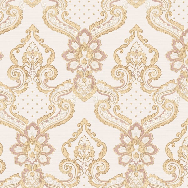 Galerie Wallpaper Product code: 42504 - Opulence Wallpaper Collection - Pink Gold Colours -  