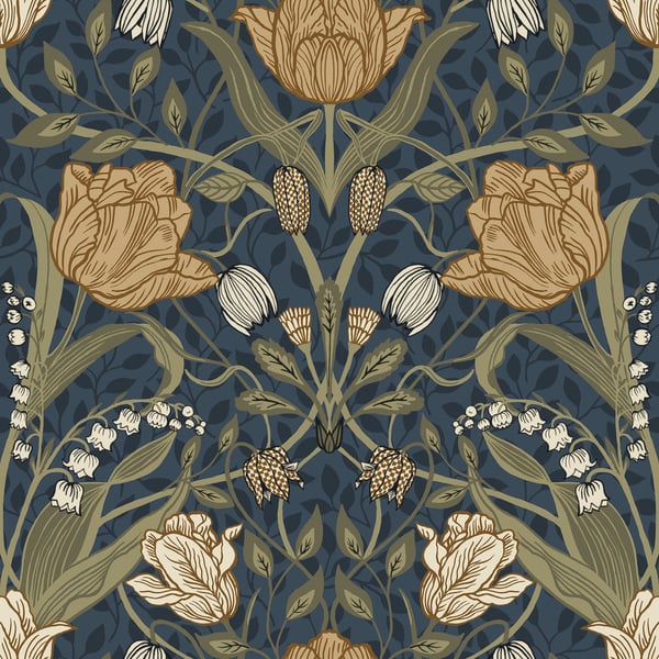 Galerie Wallpaper Product code: 44106 - Apelviken 2 Wallpaper Collection - Blue Colours -  
