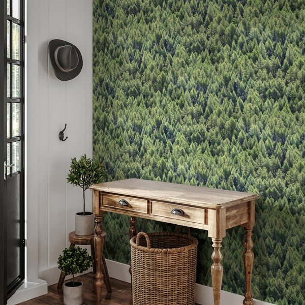 Galerie Wallpaper Product code: 45730_2 - Woods And Wicker Wallpaper Collection - Green Colours -  